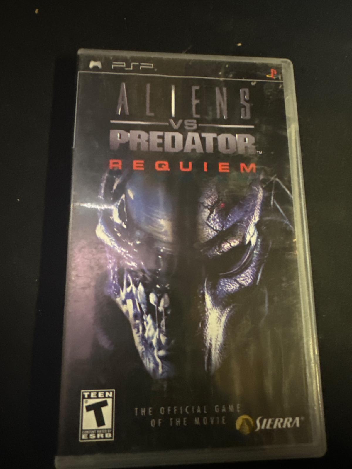 Aliens vs. Predator Requiem | Item, Box, and Manual | PSP