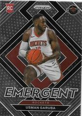 Usman Garuba [Silver Prizm] #29 Basketball Cards 2021 Panini Prizm Emergent Prices