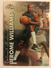Jerome Williams #50 Basketball Cards 1999 Fleer Force Prices