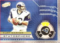 Kurt Warner #8 Football Cards 2001 Pacific Prism Atomic Stratosphere Prices
