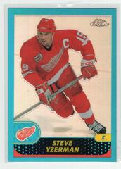 Steve Yzerman [Refractor] #2 Hockey Cards 2001 Topps Chrome Prices