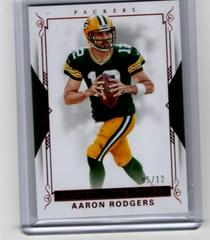Aaron Rodgers [Jersey Number Red] #3 Football Cards 2017 Panini National Treasures Prices