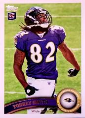 Torrey Smith [Looking Up] #274 Football Cards 2011 Topps Prices