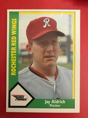 Jay Aldrich #6 Baseball Cards 1990 CMC Rochester Red Wings Prices