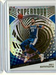 Ben Simmons #9 Basketball Cards 2018 Panini Revolution Supernova Prices