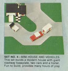 Mini House and Vehicles #271 LEGO Samsonite Prices