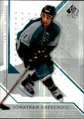 Jonathan Cheechoo Hockey Cards 2006 SP Authentic Prices