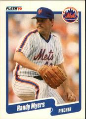 Randy Myers #213 Baseball Cards 1990 Fleer Prices