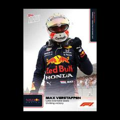 Max Verstappen #20 Racing Cards 2021 Topps Now Formula 1 Prices