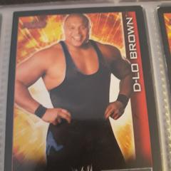 D'Lo Brown Wrestling Cards 2008 Topps WWE Slam Attax Prices