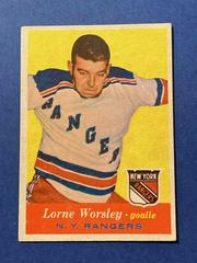 Gump Worsley Hockey Cards 1957 Topps Prices