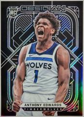 Anthony Edwards #152 Basketball Cards 2020 Panini Obsidian Prices