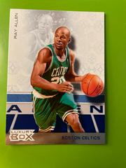 Ray Allen #20 Basketball Cards 2007 Topps Luxury Box Prices