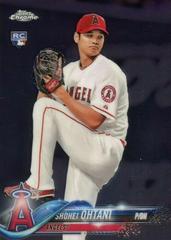 Shohei Ohtani [Pitching] Baseball Cards 2018 Topps Chrome Prices