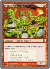 Mons's Goblin Waiters Magic Unhinged Prices