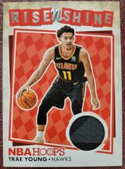 Trae Young #RNS-TY Basketball Cards 2018 Panini Hoops Rise N Shine Memorabilia Prices