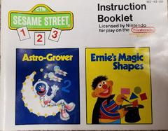 Instruction Booklet | Sesame Street 123 NES