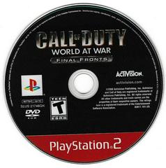 Game Disc | Call of Duty World at War Final Fronts [Greatest Hits] Playstation 2