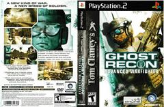 Artwork - Back, Front | Ghost Recon Advanced Warfighter Playstation 2