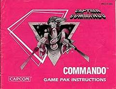 Commando - Instructions | Commando [5 Screw] NES