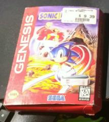 Front Of Box  | Sonic Spinball [Cardboard Box] Sega Genesis