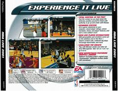 Back Of Case | NBA Live 2001 Playstation