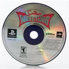 The Simpsons Wrestling - Disc | The Simpsons Wrestling Playstation
