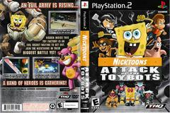 Artwork - Back, Front | Nicktoons Attack of the Toybots Playstation 2