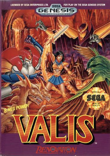 Valis The Fantasm Soldier Sega Genesis