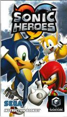 Manual - Front | Sonic Heroes [Player's Choice] Gamecube