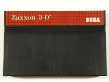 Zaxxon 3D - Cartidge | Zaxxon 3D Sega Master System