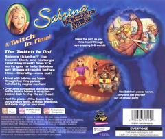 Back Of Case | Sabrina The Teenage Witch Playstation