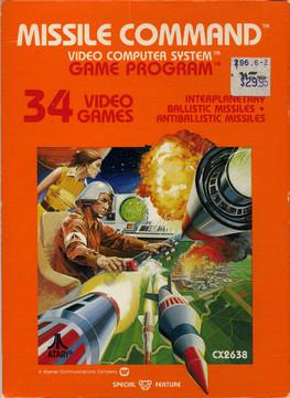 Missile Command Cover Art