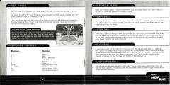 Manual - Inside - Printed In B & W | NBA 2K1 [Sega All Stars] Sega Dreamcast