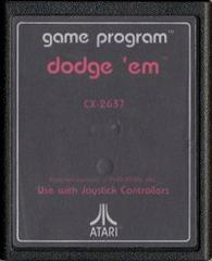 Dodge 'Em [Text Label] Atari 2600 Prices
