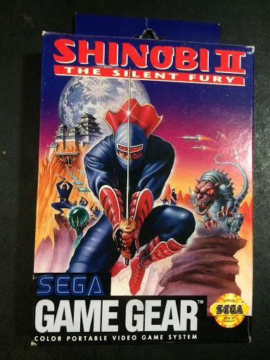 Shinobi II the Silent Fury | Item, Box, and Manual | Sega Game Gear