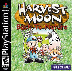 Harvest Moon Back to Nature Cover Art