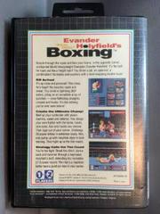 Back Of Case | Evander Holyfield's Real Deal Boxing Sega Genesis