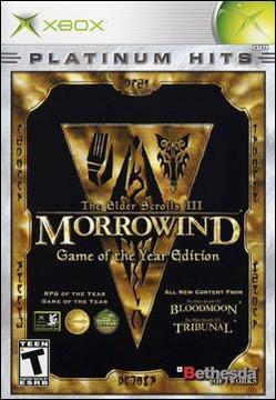Elder Scrolls III Morrowind Platinum [Game of the Year] Cover Art