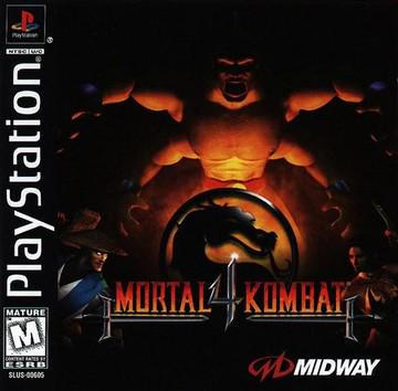 Mortal Kombat 4 Cover Art