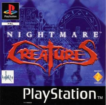 Jeu PS1 Nightmare Creatures PAL Français Complet Boîte Notice - Bon état