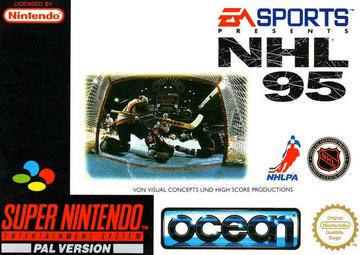 NHL 95 Cover Art
