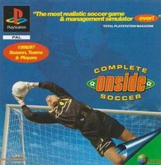 Complete Onside Soccer PAL Playstation Prices