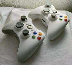 Special White(Top) Compared To The White/Grey | White Xbox 360 Wireless Controller [Special Edition] Xbox 360