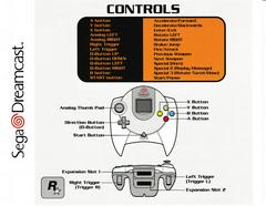 Back Of Case - Inside | Grand Theft Auto 2 Sega Dreamcast