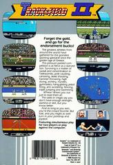 Track And Field II - Back | Track and Field II NES