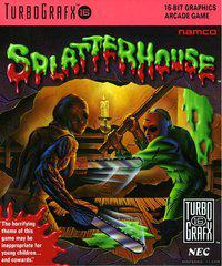 Turbografx on sale 16 splatterhouse