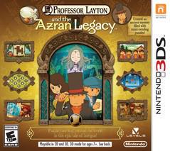 Professor Layton and the Azran Legacy Cover Art