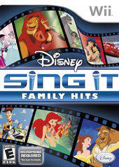 Disney Sing It: Family Hits Cover Art
