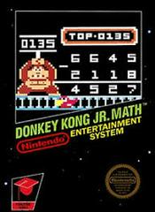 Donkey Kong Jr Math - Front | Donkey Kong Jr Math [5 Screw] NES